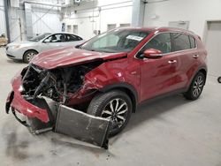 KIA Sportage salvage cars for sale: 2017 KIA Sportage EX