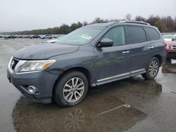 Salvage cars for sale from Copart Brookhaven, NY: 2013 Nissan Pathfinder S