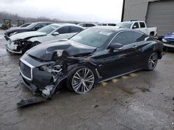 Infiniti q60 Luxe 300 salvage cars for sale: 2018 Infiniti Q60 Luxe 300