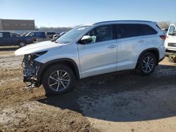 Salvage cars for sale at Kansas City, KS auction: 2018 Toyota Highlander SE