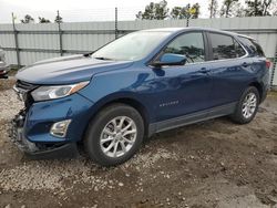 Chevrolet Equinox lt salvage cars for sale: 2021 Chevrolet Equinox LT