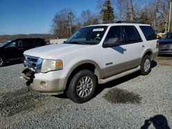 Salvage cars for sale from Copart Concord, NC: 2007 Ford Expedition Eddie Bauer