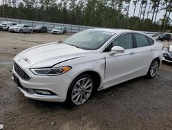 Ford Fusion Titanium salvage cars for sale: 2017 Ford Fusion Titanium