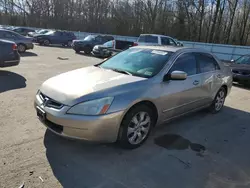 Honda Accord ex salvage cars for sale: 2003 Honda Accord EX