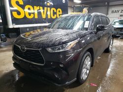 Toyota Highlander salvage cars for sale: 2020 Toyota Highlander Limited