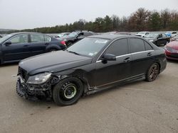 Salvage cars for sale at Brookhaven, NY auction: 2014 Mercedes-Benz C 300 4matic