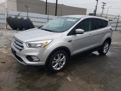 Salvage cars for sale from Copart Sun Valley, CA: 2017 Ford Escape SE