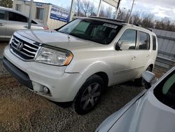 Salvage cars for sale from Copart Memphis, TN: 2013 Honda Pilot Touring