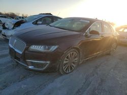 Lincoln MKZ salvage cars for sale: 2017 Lincoln MKZ Reserve