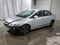 Salvage cars for sale from Copart Albany, NY: 2010 Honda Civic LX