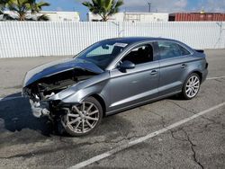 Salvage cars for sale from Copart Van Nuys, CA: 2015 Audi A3 Premium