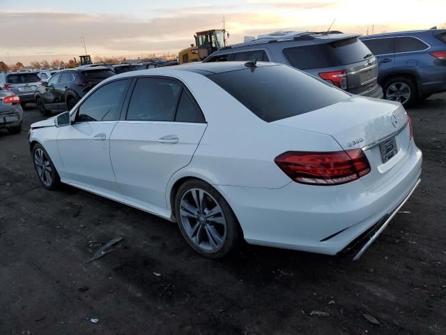 2015 Mercedes-Benz E 350 4matic