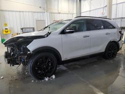 Salvage cars for sale at Wayland, MI auction: 2020 KIA Sorento S