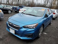 Salvage cars for sale at New Britain, CT auction: 2017 Subaru Impreza