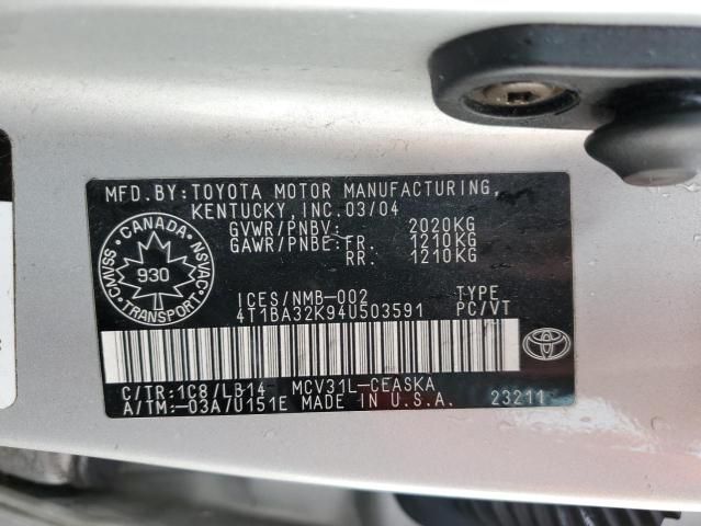 2004 Toyota Camry SE