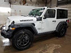 Salvage cars for sale at Casper, WY auction: 2020 Jeep Wrangler Sport