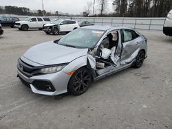 Vehiculos salvage en venta de Copart Dunn, NC: 2018 Honda Civic Sport