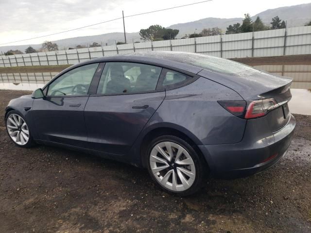 2022 Tesla Model 3