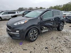 Salvage cars for sale at Houston, TX auction: 2022 KIA Sportage EX