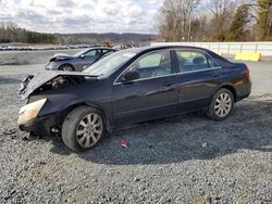 Honda Accord EX salvage cars for sale: 2007 Honda Accord EX