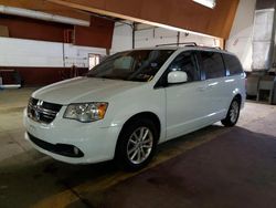 Dodge Grand Caravan sxt salvage cars for sale: 2018 Dodge Grand Caravan SXT