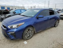 Salvage cars for sale at Haslet, TX auction: 2019 KIA Forte GT Line