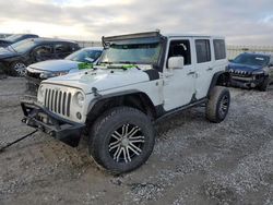 Jeep Wrangler salvage cars for sale: 2015 Jeep Wrangler Unlimited Sport