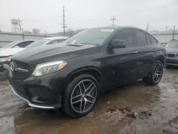 Salvage cars for sale at Chicago Heights, IL auction: 2016 Mercedes-Benz GLE Coupe 450 4matic