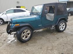 Jeep Wrangler salvage cars for sale: 1995 Jeep Wrangler / YJ SE