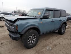 Salvage cars for sale from Copart Woodhaven, MI: 2023 Ford Bronco Base