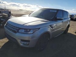 Salvage cars for sale at Brighton, CO auction: 2016 Land Rover Range Rover Sport HSE