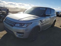 Land Rover salvage cars for sale: 2016 Land Rover Range Rover Sport HSE