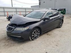 Salvage cars for sale at Jacksonville, FL auction: 2015 Acura TLX Tech