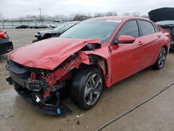 Salvage cars for sale from Copart Louisville, KY: 2023 Hyundai Elantra SEL