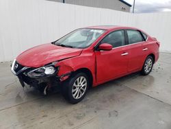 Salvage cars for sale at Ellenwood, GA auction: 2016 Nissan Sentra S