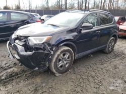 Salvage cars for sale from Copart Waldorf, MD: 2016 Toyota Rav4 LE