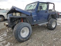 Salvage cars for sale at Earlington, KY auction: 2002 Jeep Wrangler / TJ X