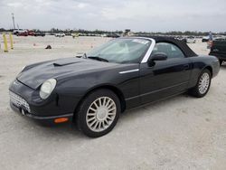 Salvage cars for sale from Copart Arcadia, FL: 2005 Ford Thunderbird
