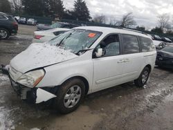 KIA Sedona EX salvage cars for sale: 2009 KIA Sedona EX