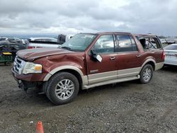 Salvage cars for sale at auction: 2007 Ford Expedition EL Eddie Bauer