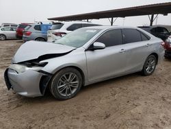 Salvage cars for sale at Temple, TX auction: 2016 Toyota Camry LE