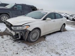 Salvage cars for sale from Copart Kansas City, KS: 2013 Ford Fusion Titanium