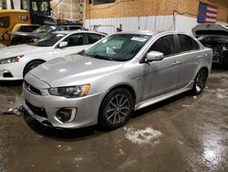 Salvage vehicles for parts for sale at auction: 2017 Mitsubishi Lancer ES