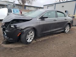 Salvage cars for sale from Copart Albuquerque, NM: 2015 Chrysler 200 Limited