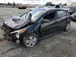 Salvage cars for sale at Mentone, CA auction: 2017 KIA Forte LX