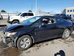 Honda salvage cars for sale: 2013 Honda Civic LX