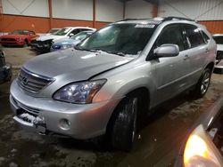 Salvage cars for sale at Rocky View County, AB auction: 2008 Lexus RX 400H