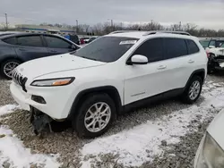 Salvage cars for sale at Louisville, KY auction: 2016 Jeep Cherokee Latitude