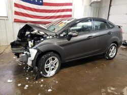 Salvage cars for sale from Copart Lyman, ME: 2018 Ford Fiesta SE