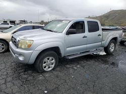 Salvage trucks for sale at Colton, CA auction: 2005 Toyota Tacoma Double Cab Long BED